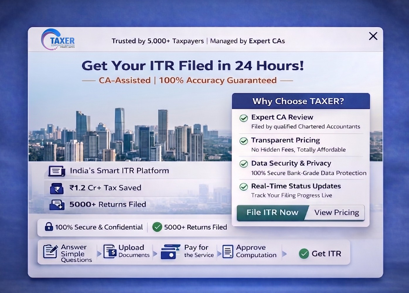 ITR Filing AY 2026-27